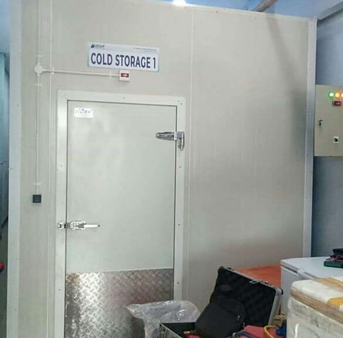 Install Cool Storage - Proyek PT. Welindo Erabadi Lojaya di Cilegon, Banten oleh PT Naga Raya Teknik