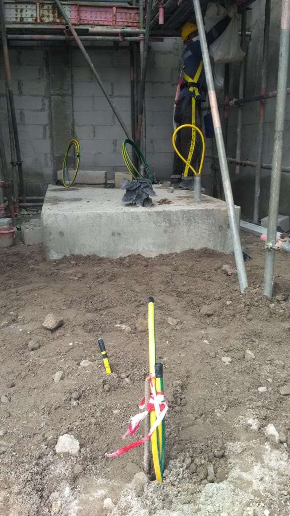 Install Cable Tray, Conduit and Grounding Cable - Proyek PLTU Banten 3 Lontar OMU di Lontar, Tangerang - Banten oleh PT Naga Raya Teknik